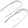 iplusmile 2 Pezzi Cinturino Maschera Sub in Silicone con Fibbia