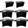 XIEHYA Set Di 5 Rivestimenti For Le Tasche Del Tavolo Da Biliardo Per Biliardo | Billiard Pool Table Pocket Liners