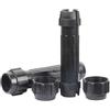 Holibanna Connettore in Plastica per Alluminio Pagaia da 28mm Nero Resistente alla Ruggine, Facile da Assemblare, per Pagaie di Barche e Canoe