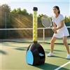 GENERIC Macchina Lancia-palline Da Tennis Pieghevole, Macchina Portatile Per Il Lancio E La Battuta Delle Palline Da Tennis, Capacità 18 Palline, Frequenza Regolabile, Con Telecomando, Ricarica Tramite