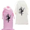 GETAJGHSD Borsa Porta Scarpe da Ballo per Punte 1 Paio in Canvas e Satin