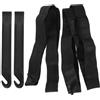 ifundom Camera D'aria per Bicicletta, Set 12-20x1.75/2.125, Nero, in Gomma e Abs, Leggera e Resistente All'usura, Leve Smontagomme per Mountain Bike e Bici da Corsa