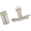 Generic Lampada da campeggio a LED con ricarica rapida di tipo C, per la notte, colore: bianco