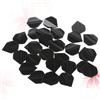 Housoutil 30 Pezzi Alette per Freccette in Pet Nero per Bilanciamento Pratico e Resistente, Accessori per Freccette da Gioco Outdoor e Lavori Fai-da-te
