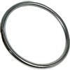HEMOTON Weight-bearing Ring in Acciaio Inossidabile Argento, Training Ring | Superficie Liscia, Resistente alla Deformazione, Antiruggine, per Braccio