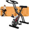 LONTEK cyclette da casa pieghevole ergometer, cyclette pieghevole 5-in-1