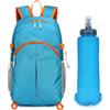 KAIYUEMAOYI Zaino Pieghevole da per Uomo Donna, Zaino Trekking Leggero in Nylon e Poliestere, per montagna, Blu chiaro, Blu