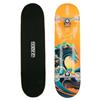 COLORBABY CB Riders - Skateboard, Monopattino Skate, 79 x 20 cm, Max 100 kg, realizzato in legno, asse alluminio, antiscivolo, Skateboard per bambini, tavola con 4 ruote PU, regalo 6 anni (47200)