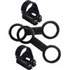 NAMOARLY Snorkel Keeper Lock per diving snorkel e maschera, silicone morbido e ABS, confezione da 4, flessibile e universale per accessori subacquea