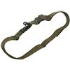 Asyduey Regolabile Singolo Punto Fionda Bungee Cinghia - Esercito Verde