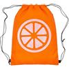 MIJOMA Borsa termica per il pranzo, borsa per il pranzo, borsa per il pranzo, borsa sportiva, borsa da palestra, zaino termico, con cordoncino, borsa per medicinali (arancione - arancione)