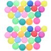 SHOWERORO 100 Pezzi Palline da Ping 40mm in Pp Superficie Opaca, Costruzione Senza Cuciture, Minimizzano Deformazioni, per attività Scolastiche e Giochi di Gruppo
