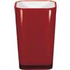 Kleine Wolke - Bicchiere da bagno Easy, colore: Rosso papavero
