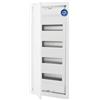 intratec 100% Shopping Intratec Quadro Elettrico da Incasso 4 File - Centralino di Distribuzione IP40 per 48 Moduli con Porta Metallica Bianca e Guida DIN per Impianti Elettrici Interni - 346 x 717 x 92mm