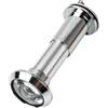 Aelxveba Spioncino per porta con obiettivo grandangolare 200°, copertura protettiva e finitura in acciaio inox, montaggio facile porte 35-60 mm, visibilità chiara, sicurezza, robustezza, pratico occhio per
