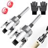 GZLFH 5 Pezzi di Filettatrici per Tubi, Utensile Integrato per Filettatura Interna ed Esterna di Tubi, Adatto per Tubi PVC/PPR da 3/4 Pollici e Tubi in Plastica