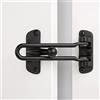 HASWARE Serratura di Sicurezza per la Casa, Chiusura Antifurto per Porta Anteriore e Porta Interna (Nero)