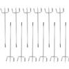 DOITOOL Ganci Per Pannelli Forati Doitool - 50 Pezzi Di Ganci in Metallo Per Organizer Supporto Versatile Per Utensili E Decorazioni (15 X 2.5 X 2.5 Cm)