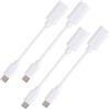 BTFO 4 Pezzi USB-C a Micro USB Adattatore Cavo per Eufy Telecamera Esterno & Pannello Solare, 10,3cm Type-C a Micro USB Convertitore Alimentazione Cavo di Ricarica per Eufy Accessori