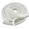 Ezitruz 9 M Guarnizione Spazzola 9 mm(L) x5 mm(P) Guarnizione a Spazzola Autoadesiva Bianca Antipolvere Riduzione del Rumore per Finestre Porte Armadi a Muro Porte Scorrevoli