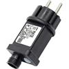 CENMEN 1 Pezzo 24V Trasformatore Spina Alimentatore Nero Adatto per Natale Halloween Decorazioni per Apparecchiature LED Spina Europea