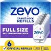 Zevo Cartucce di ricarica ufficiali per trappole per insetti volanti, adatte per trappole Zevo e MAX Indoor Fly Trap, trappola per moscerini e moscerini della frutta (6 cartucce di ricarica ufficiali)