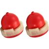 SENRISE 2 lampadine di primer, accessori per motosega per carburatore tosaerba, compatibili con B&S 694395, 496115, 4180, 5085, 5085H, 5085K (rosso)