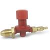 Tezla Regolatore di propano ad alta pressione 4 bar POL regolabile x 1/4 uscita 8 Kg/hr 8mm ugello incluso