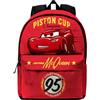 Disney Cars 3 Piston-Zaino HS FAN 3.0, Rosso 31 x 41 cm, Capacità 22 L