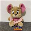 Raro giocattolo vintage da collezione TOM & JERRY peluche tradizionale cappot...