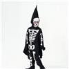 Tuta da scheletro di Halloween Vestito da teschio spaventoso per spettacoli