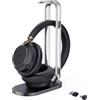 Yealink Cuffia con microfono Yealink BH76 Plus + Charging Stand Teams USB-C/A Auricolare Wireless A Padiglione Musica e Chiamate USB Type-C / Type-A Bluetooth Base di ricarica Nero [1208699]