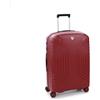 Roncato YPSILON 4.0 Trolley Rigido Medio 69 cm, espandibile con zip, 4 ruote - Rosso Burgundy