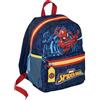 Seven Zaino asilo spall Spiderman, dimensioni 24x31x14 spallacci imbottiti, 12 litri
