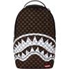 SPRAYGROUND ZAINO CREAM AND BROWN TEAR CHECK ART. 9