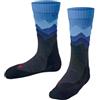 FALKE TK2 Trend Kids K So lana filo funzionale spessi antivesciche 1 paio, Calzini da escursionismo Unisex Bambini, Blu Marine 6120, 23-26