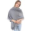 ACNCN Womens Cashmere Scarf Pashmina Shawl Wraps 300g Extra Large Cashmere Thick Scarves for Winter