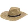 DOITOOL Cappello da Sole Uomo Estivo a Larga in Paglia Leggera Protezione UV, Cappello da Spiaggia Portatile per attività All'aperto e Vacanze al Mare, Cappellino Parasole Regolabile