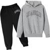 Generic Jogger Tuta Autunno Inverno Bambini Completo T Shirt Pantalone da Calcio Ragazzo 2 Pezzi Costume Top+Pantalone per Ragazze Set di Felpe 3-15 Anni