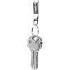 KeySmart Nano Clip - Tasca clip portachiavi - Fissare il vostro portachiavi, elimina il rigonfiamento tascabile (acciaio inossidabile, 3 pezzi)