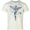 Nirvana In Utero Uomo T-Shirt Bianco 100% Cotone Regular