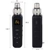 Wireless XLR Transmitter Receiver System Kit Microfono Wireless UHF Dive into Performance con Funzioni Easy and Play