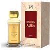 Generico Roman Aura Profumo da Donna, 100 ml, Note di Bergamotto, Menta, Rosa e Muschio, Fragranza Floreale e Ambrata, Spray