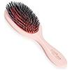 Mason Pearson BN3 - Spazzola tascabile con setole in nylon per capelli lisci, unisex, rosa