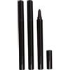 Perodlly Penna correttore vitiligine 3 pezzi, copertura portatile di precisione per vitiligine impermeabile, correttore pelle per viso, mani e corpo, nero.
