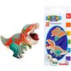 Simba-Art And Fun-Tirannosauro 3D, Dinosauro da assemblare, Facile da Montare, dai 5 Anni in su, 106304737