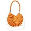 Generic Pochette a Conchiglia con Catena di Perle Pochette da Sera Fatta a Mano