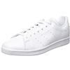 adidas Stan Smith S75104 - Scarpe da Ginnastica Basse Uomo, Bianco (White S75104), 45 1/3 EU