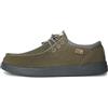 Kickback Haven - Mocassini da Uomo - Scarpe Casual Leggere da Uomo - Tomaia in Morbida Pelle e camoscio - Lacci Elastici Regolabili - Suola Ammortizzata - Solette in Schiuma Attiva Foderate in Pelle