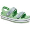 Crocs Crocband Cruiser Sandal T, Sandali Unisex - Bambini e Ragazzi, Fair Green Dusty Green, 19/20 EU